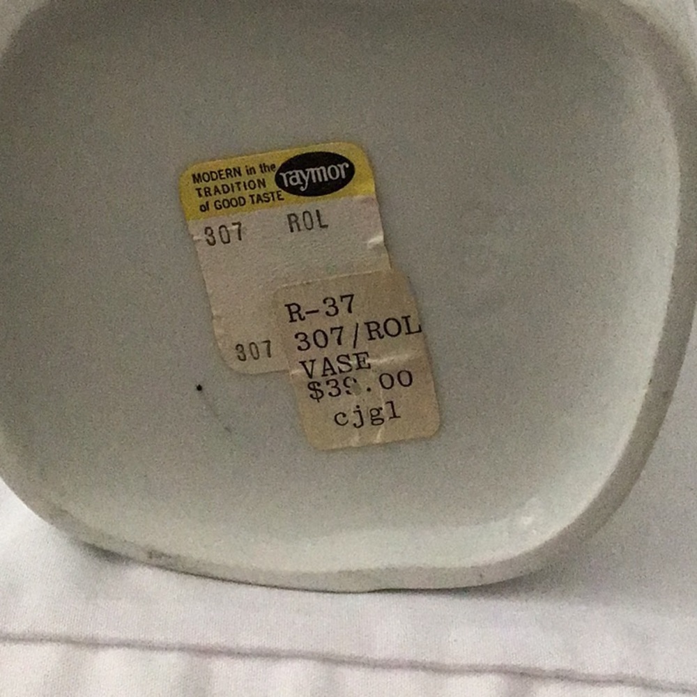 Raymor MCM vase - Picture 7 of 7